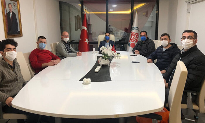 TÜGVA, MÜDÜR ÖZYILMAZ’I ZİYARET ETTİ