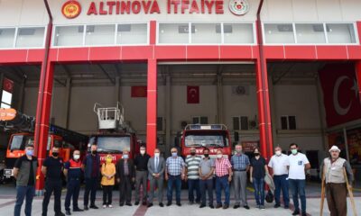 MUHTARLARA YANGIN VE OLASI AFETLER ANLATILDI