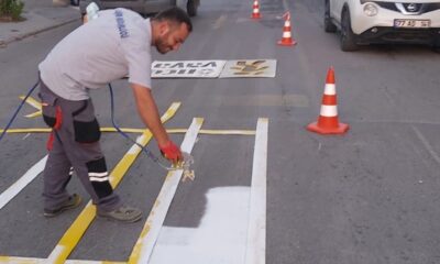 YAYA VE HIZ KESİCİLER BOYANIYOR