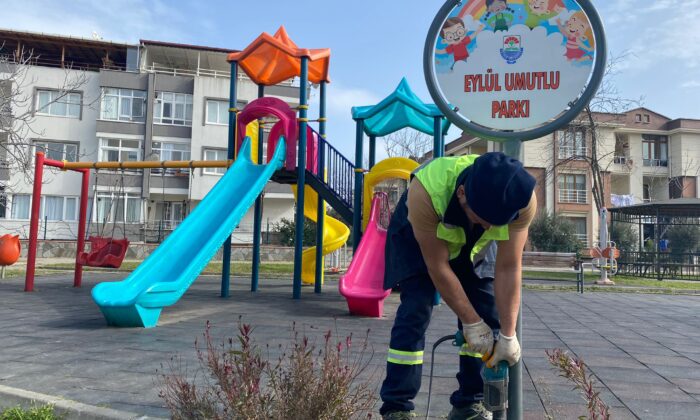 YIPRANAN PARK TABELALARI DEĞİŞTİRİLİYOR