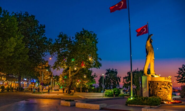 ÇINAR AĞAÇLARI RENGARENK