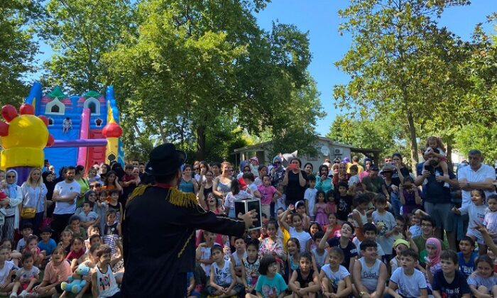 AÇIK HAVA ÇOCUK ETKİNLİKLERİ DEVAM EDİYOR