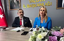 İYİ PARTİLİ SAYAN YALOVA'DAYDI