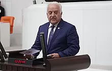 BECAN MUHTAR MANÇO'YU MECLİSTE ANDI