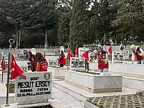 ŞEHİTLİKLER BAKIMA ALINDI