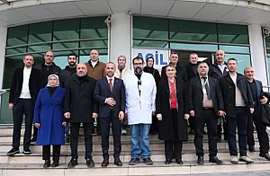 SAĞLIK ÇALIŞANLARINA ZİYARET