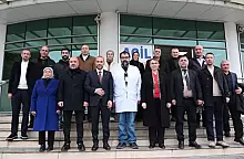 SAĞLIK ÇALIŞANLARINA ZİYARET