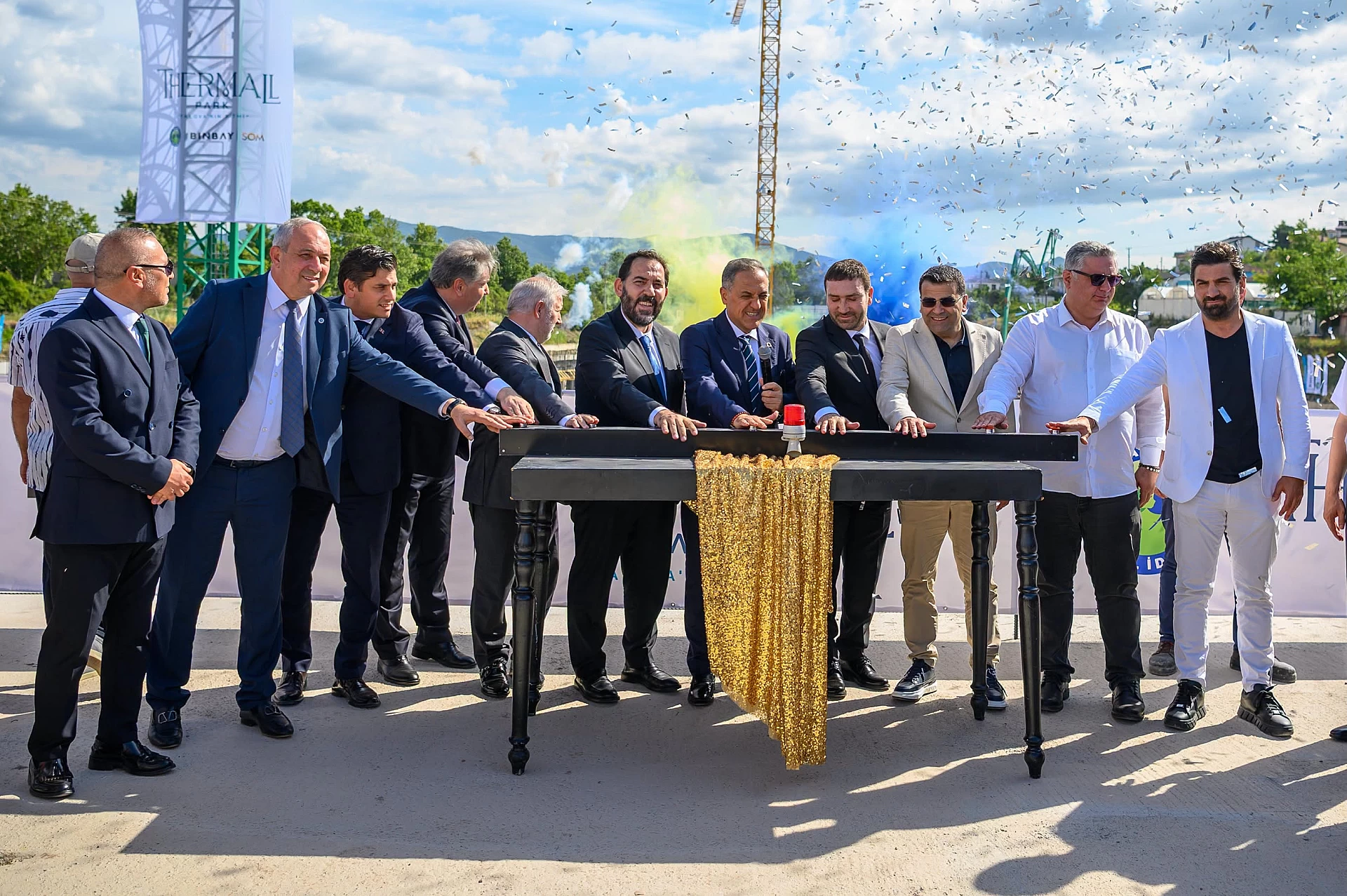 DEV PROJE İÇİN BUTONA BASILDI