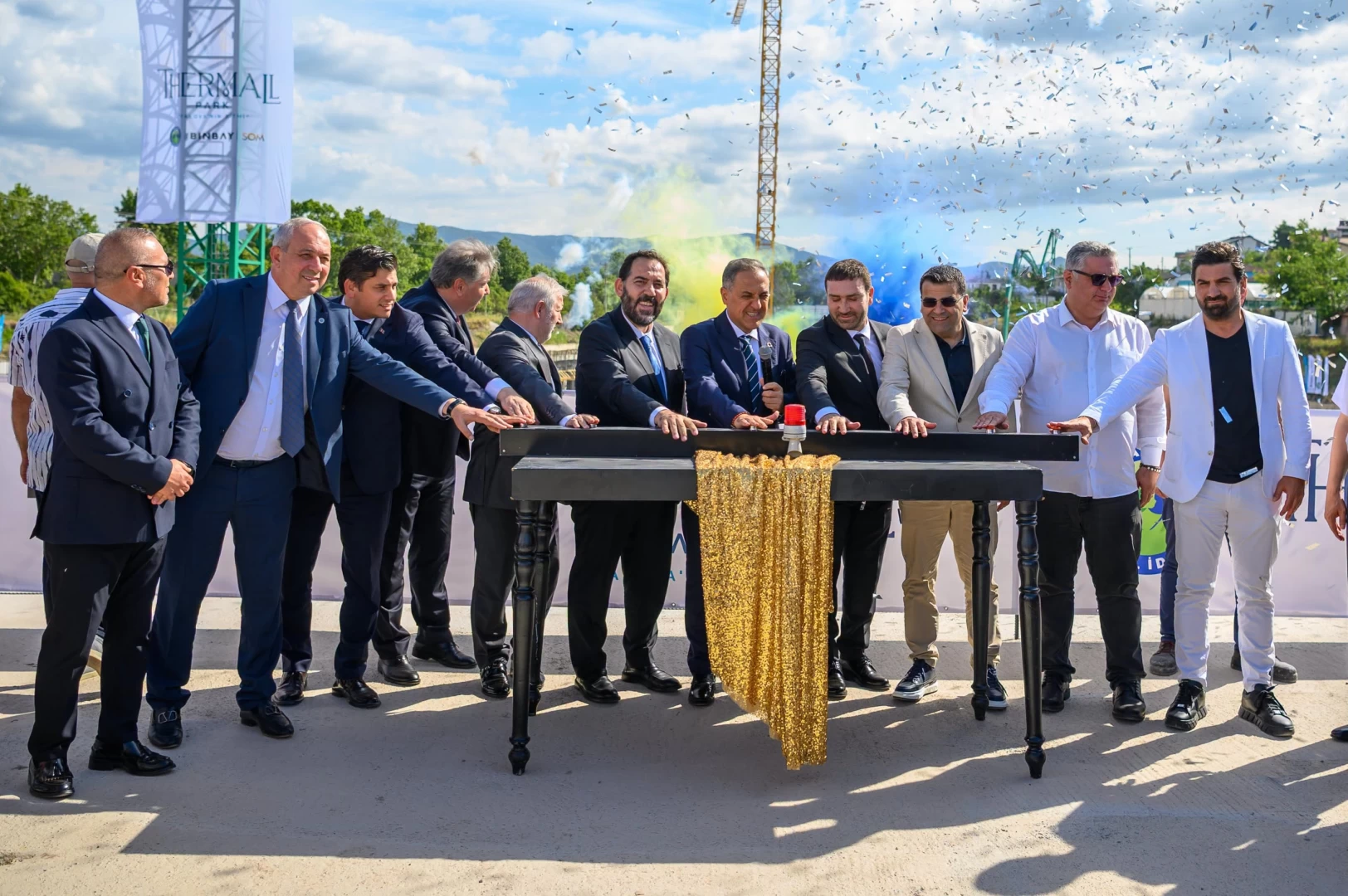 DEV PROJE İÇİN BUTONA BASILDI