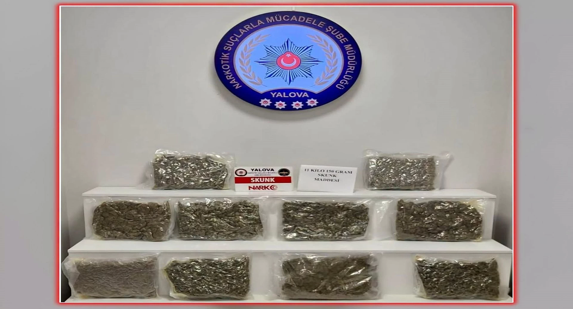YALOVA'DA UYUŞTURUCU OPERASYONU
