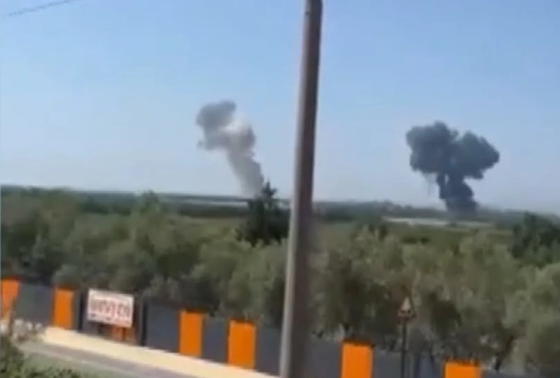 YALOVA'DA F-16 UÇAĞI DÜŞTÜ