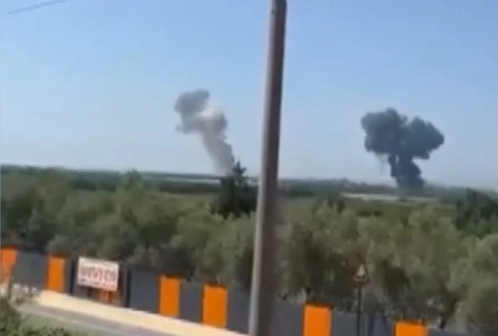 YALOVA'DA F-16 UÇAĞI DÜŞTÜ
