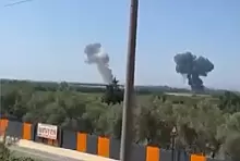 YALOVA'DA F-16 UÇAĞI DÜŞTÜ