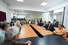 BAKAN TEKİN'DEN BAŞSAĞLIĞI ZİYARETİ