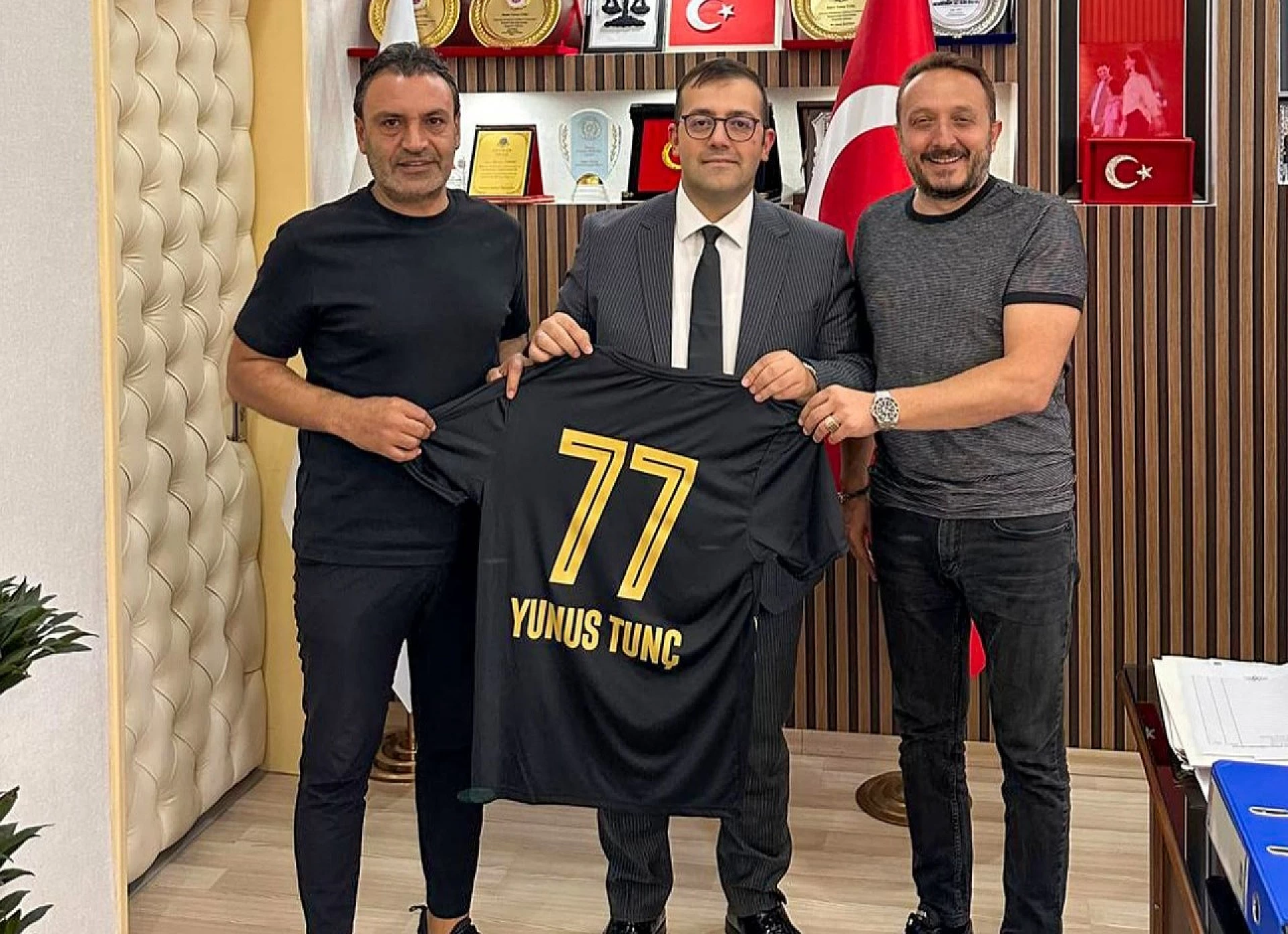 BAŞKAN ATASEVER’DEN ÇATALCA BAŞSAVCISI TUNÇ’A ZİYARET
