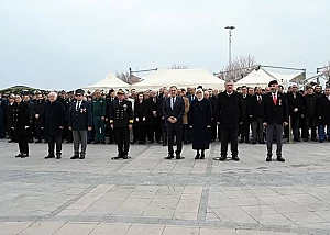 18 MART ZAFERİ TÖRENLE ANILDI