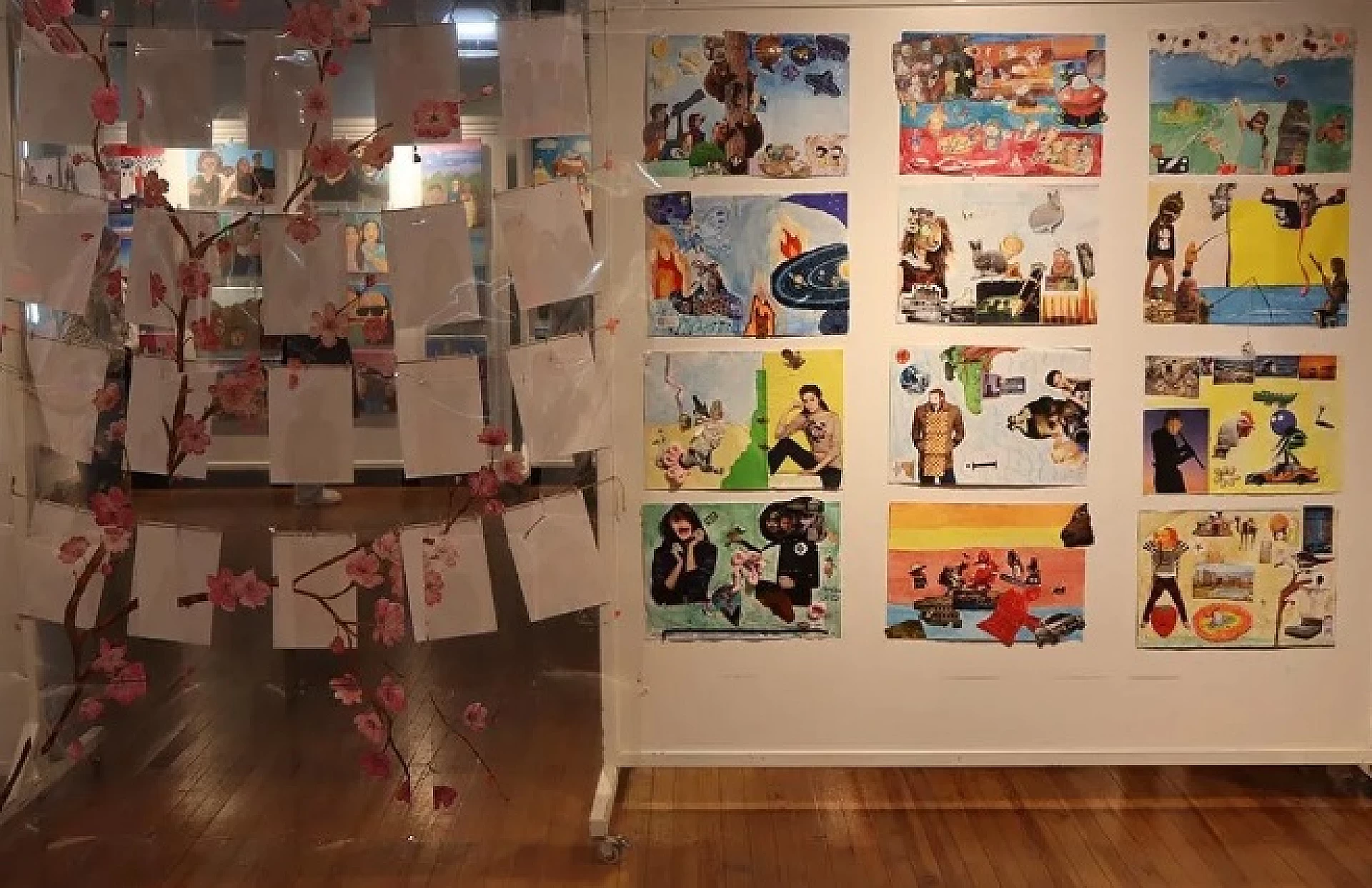 BİLSEM'DEN KARMA RESİM SERGİSİ