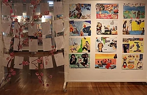 BİLSEM'DEN KARMA RESİM SERGİSİ