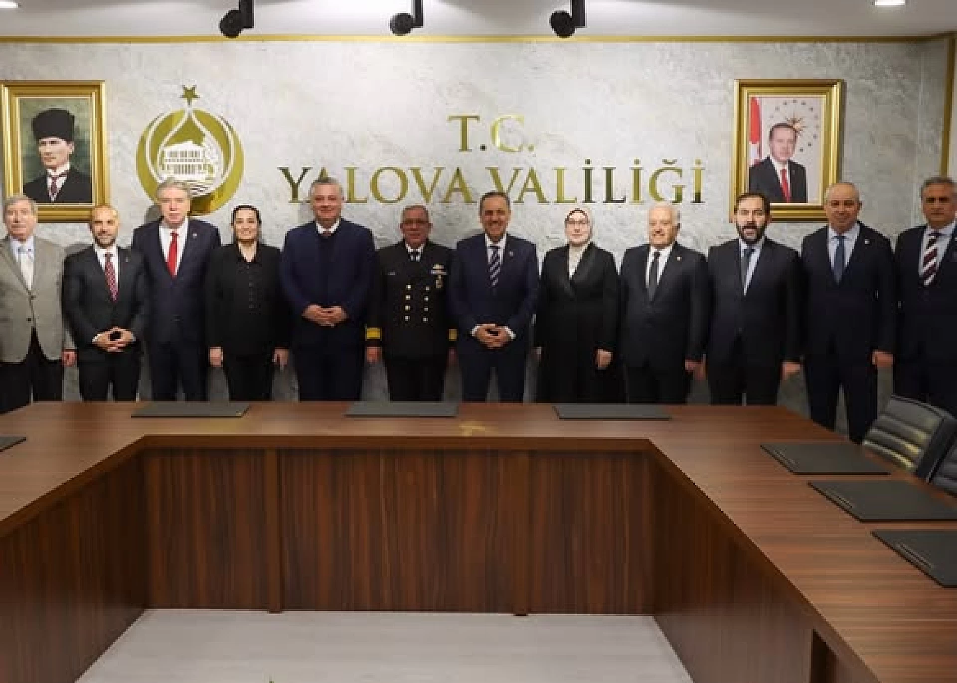 İL PROTOKOLÜ BAYRAMLAŞTI