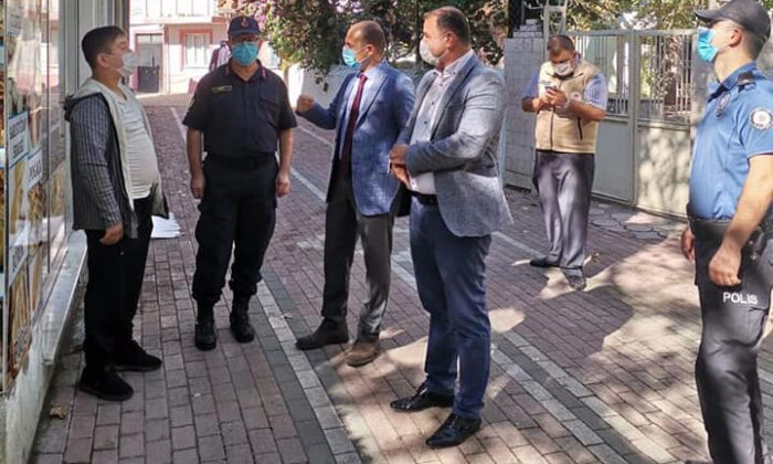 ARMUTLU’DA KORONAVİRÜS DENETİMİ