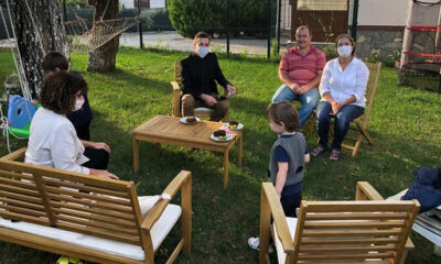 LAÇİN, KORUYUCU AİLELER İLE GÖRÜŞTÜ