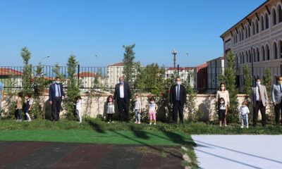 OKUL BAHÇELERİNE FİDAN DİKİLDİ
