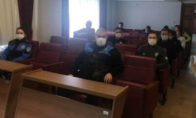 EMNİYET PERSONELİ EĞİTİMDEN GEÇTİ