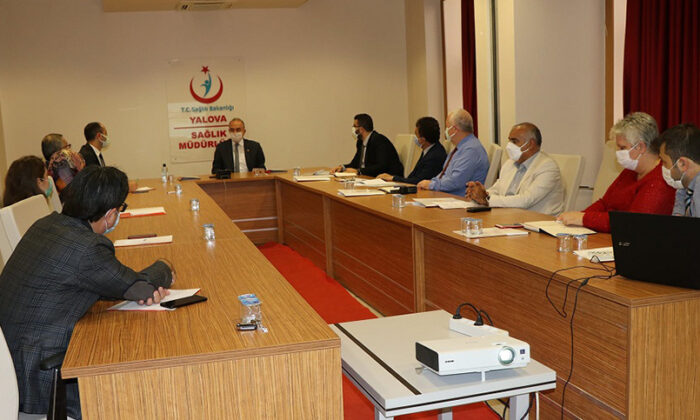 TOPLANTIYA VALİ EROL, BAŞKANLIK ETTİ