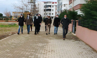 SOYER, BİSİKLET YOLU ALANINI İNCELEDİ