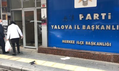 AK PARTİ BİNASINA SALDIRI