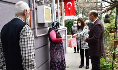 ORAL ÇİFTİNDEN İLÇE BÜYÜKLERİNE MORAL ZİYARETİ