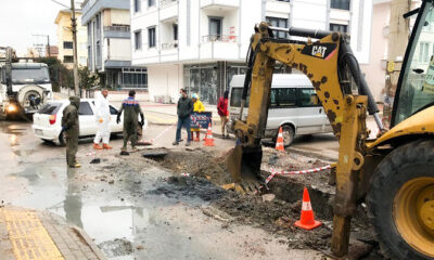 ÇİFTLİKKÖY’DE KANALİZASYON HATLARI TEMİZLENİYOR