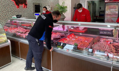 ET VE TAVUK REYONLARI DENETLENDİ