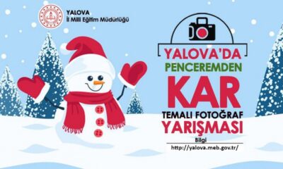 YALOVA MEM’DEN ‘YALOVA’DA PENCEREMDEN KAR’ FOTOĞRAF YARIŞMASI