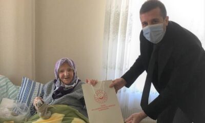 LAÇİN, ZELİHA NİNEYİ ZİYARET ETTİ