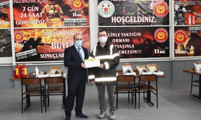 ALTINOVA İTFAİYESİNDE EĞİTİMLER BİTMİYOR