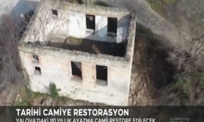 AYAZMA CAMİİ’NE RESTORASYON