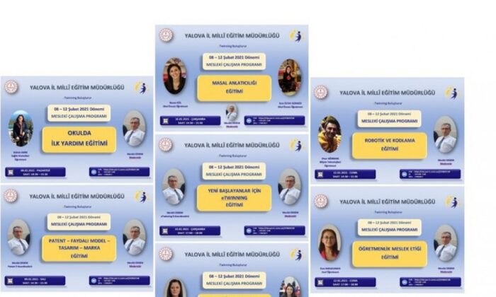 ÇEVRİMİÇİ EĞİTİMLER BAŞLADI