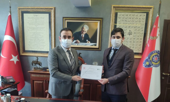 EMNİYET MÜDÜRLÜĞÜNE ‘SIFIR ATIK BELGESİ’