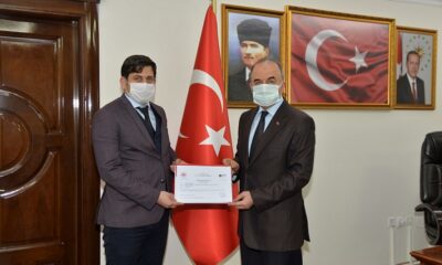 VALİ EROL’A ‘SIFIR ATIK BELGESİ’ VERİLDİ