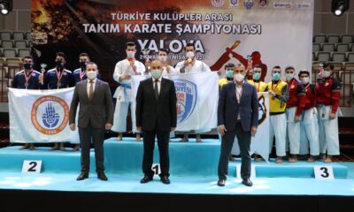 DERECEYE GİREN SPORCULAR MADALYALARINI ALDI