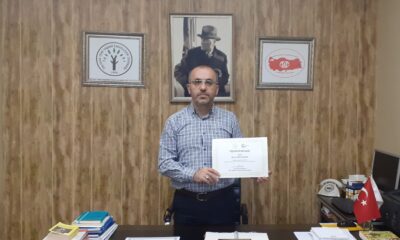 BAKAN SELÇUK’TAN, ARSLANHAN’A TEŞEKKÜR BELGESİ