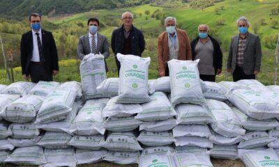 ORGANİK ARONYA İÇİN 27 TON GÜBRE DESTEĞİ