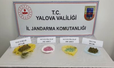 UYUŞTURUCU SATICISI JANDARMADAN KAÇAMADI