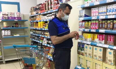 ALTINOVA’DA MARKETLER DENETLENİYOR