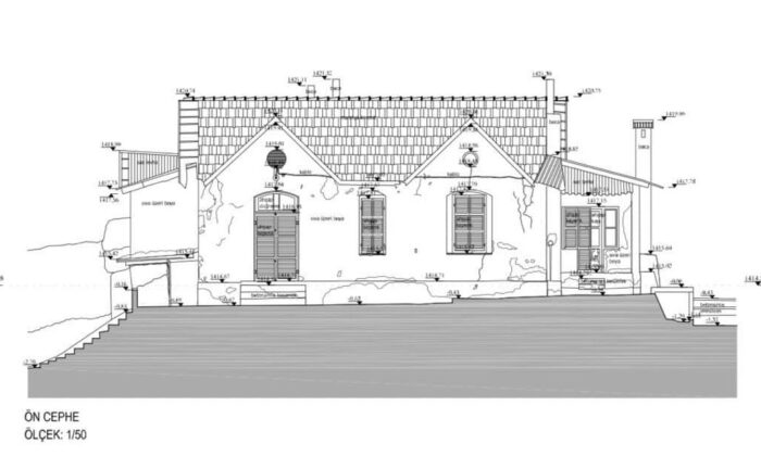 FRANSIZ EVİ RÖLÖVE PROJESİ TAMAMLANDI