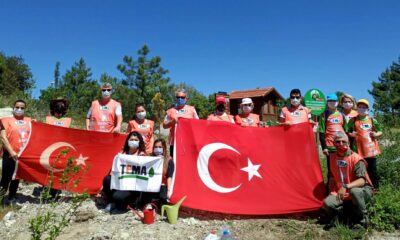 YALOVA TEMA, DOĞADA FİDANLARI SULADI