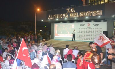 ALTINOVA BELEDİYESİ 34 YAŞINDA