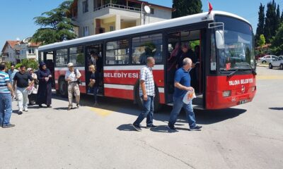 MEZARLIKLARA SERVİSLER YENİDEN BAŞLADI