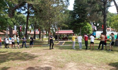 TÜGVA LİSE DOĞA KAMPI BAŞLADI